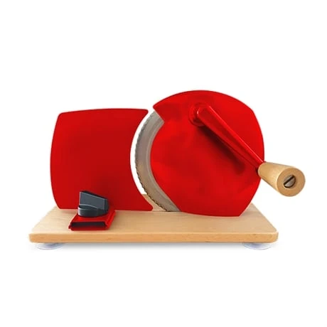 Jupiter Trancheuse Manuelle Lame 17 Cm Et Plateau Bois Massif Rouge 1 Jupiter Trancheuse Manuelle Lame 17 Cm Et Plateau Bois Massif Rouge