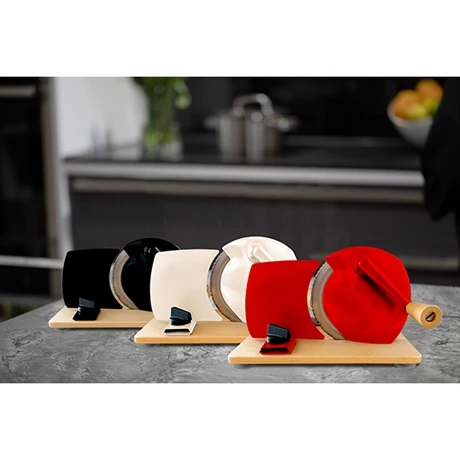 Jupiter Trancheuse Manuelle Lame 17 Cm Et Plateau Bois Massif Rouge 2 Jupiter Trancheuse Manuelle Lame 17 Cm Et Plateau Bois Massif Rouge – Image 2