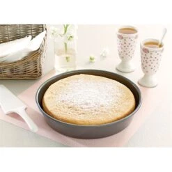 Lot 2 Moules à Manqué Rond Et Carré Acier Revêtement Antiadhérent 23 Cm -Cuisine À Domicile 549019 3 1 Lot 2 moules a manque rond et carre acier revetement antiadherent 23 cm Mathon