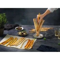 Set De 3 Roulettes Apéritif : Gressins, Crackers Et Nachos 9 Set De 3 Roulettes Apéritif : Gressins, Crackers Et Nachos -Cuisine À Domicile 609129 4 1 Set de 3 roulettes aperitif gressins crackers et nachos Betty Bossi