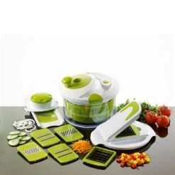 Essoreuse à Salade 8 En 1 Multifonctions 26 Cm