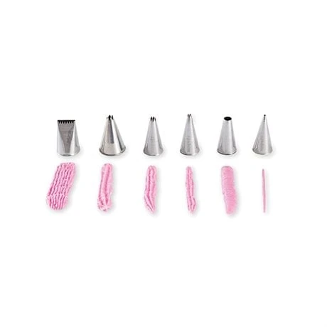 De Buyer Assortiment 6 Douilles Inox 1 De Buyer Assortiment 6 Douilles Inox