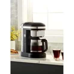 KitchenAid Machine à Café électrique Onyx 1,7 L 1100 W 5KCM1209EOB -Cuisine À Domicile 700028 4 1 Machine a cafe electrique onyx 1 7 L 1100 W 5KCM1209EOB Kitchenaid