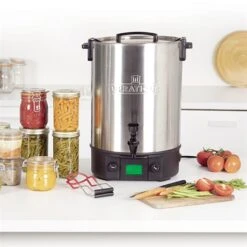 Stérilisateur Inox électrique 30 Litres Automatique 2200 W -Cuisine À Domicile 713007 2 1 Sterilisateur inox electrique 30 litres automatique 2200 W Le Pratique